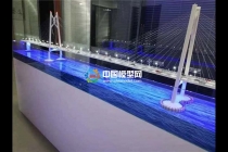 中國交建展廳港珠澳大橋沙盤模型