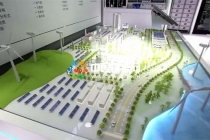 零碳智慧園區(qū)智慧能源解決方案沙盤(pán)模型