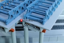橋梁模型跨高鐵拆除連續(xù)梁工程實(shí)例模型